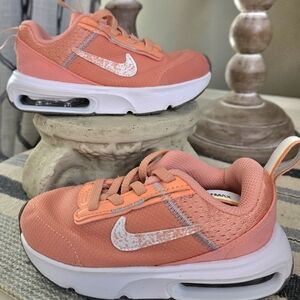 Nike Baby Walker Sneakers - Peach and White